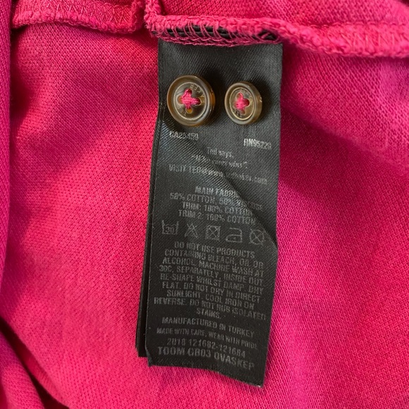 Ted Baker London Men’s Size 5 (XL) Cotton Blend Short Sleeve Polo Shirt - Picture 4 of 9